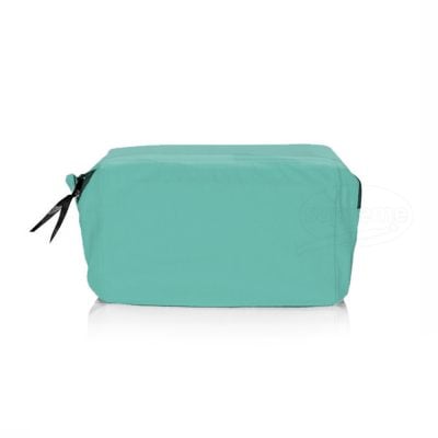 dyed plain unprinted customized canvas beauty bags