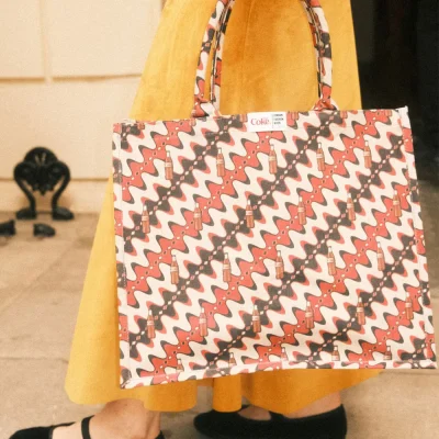 A luxury tote bag to personalise with your design from supreme creations US